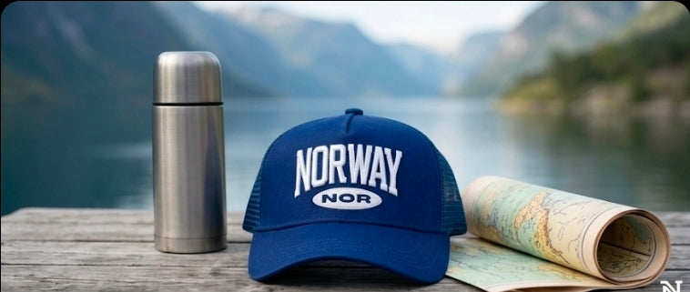 Norge Trucker Caps – Perfekt til 17. mai og Fotball-VM! 🇳🇴
