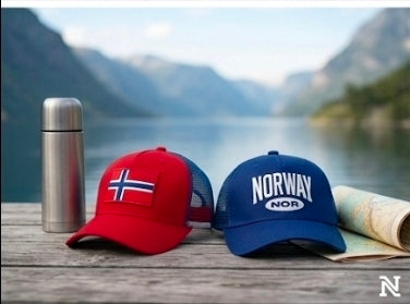 Norge Trucker Caps – Perfekt til 17. mai og Fotball-VM! 🇳🇴